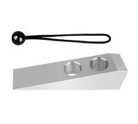 Cuñas portátiles de aluminio para bomberos con herramienta de metal de | Cuñas de aleación de aluminio para puerta de bombero con cordón elástico para una fácil fijación de herramientas a los cascos