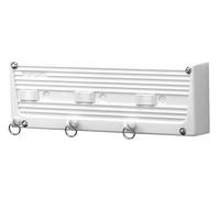 Cuncial TZ-S-3 | Tendedero Automático de Pared 3 Cuerdas | hasta 15 m de Tendido | Extensible 5 m por Cuerda | Blocaje Individual | Interior y Exterior | Compacto y Resistente | Fabricado en España