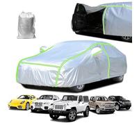 Cunda Coche Exterior para Renault Alpine A110 R 2023-2023,Resistente Al Sol, A La Lluvia, Al Nieve,con Cremallera y Cordón Resistente Al Viento