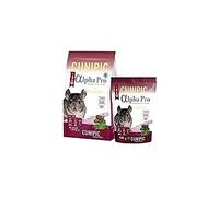 CUNIPIC Alpha Pro Comida Chinchilla 1,75KG, Negro, 1.75 kg (Paquete de 1)