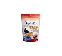 CUNIPIC Alpha Pro Snack Manzana, con Vitaminas Cuidado Dental 50 g | Sin cereales ni azúcares añadidos, Omega 3 y 6, Vitaminas y antioxidantes, Para pequeños mamíferos, Alta palatabilidad