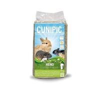 CUNIPIC Heno Prensado Premium Rico en Fibra para Conejos y Roedores 1 kg | Rico en fibra, Para pequeños mamíferos, Cuidado dental, Salud digestiva, Alta palatabilidad, Ingredientes naturales