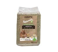 CUNIPIC Naturaliss Heno con Manzanilla y Menta, 100% Natural 500 g | Rico en fibra, Ingredientes naturales, Para pequeños mamíferos, Salud digestiva, Control del peso, Cuidado dental