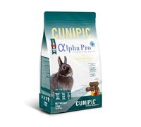 CUNIPIC Pienso Alpha Pro para Conejo Adulto 4 Kg | Sistema all in one, Para pequeños mamíferos, Sin cereales ni azúcares añadidos, Control del peso, Rico en fibra