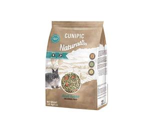 CUNIPIC Pienso Naturaliss para Conejo Adulto, Sin Cereales 1,81 kg | Sin cereales ni azúcares añadidos, Neutraliza los olores, Alta palatabilidad, Ingredientes naturales, Para pequeños mamíferos