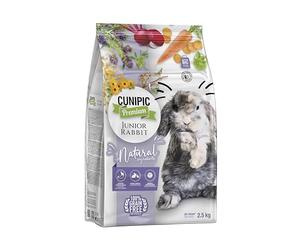 CUNIPIC Pienso para Conejo Junior, Alimento Completo Rico en Fibra 2,5 kg | Omega 3 y 6, Vitaminas y antioxidantes, Para pequeños mamíferos, Formulado para la etapa de crecimiento, Refuerzo inmunitario