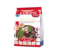 CUNIPIC Pienso para Hurón Junior, Alimento Completo Rico en Fibra 2 kg | Formulado para la etapa de crecimiento, Vitaminas y antioxidantes, Neutraliza los olores, Para pequeños mamíferos