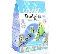 CUNIPIC Pienso para Periquitos, Rico en Fibra con Vitaminas 3 kg | Vitaminas y antioxidantes, Para aves, Alta absorción, Salud digestiva, Neutraliza los olores, Ingredientes naturales