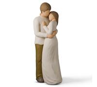 CUNTAUK Estatuilla de pareja, estatuilla de amor, regalo para boda, pareja romántica, excelente regalo para aniversario, San Valentín, cumpleaños
