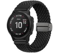 CUNUJIX Quickfit Correa trenzada de repuesto para Garmin Fenix 7S/Fenix 6S/Fenix 5S/Fenix 8 43 mm/epix Pro 42 mm, cinta magnética elástica de nailon para Garmin 7S Solar/6S Pro/5S Plus