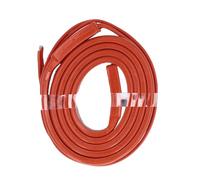CUOFYUNL 100W Cinturón calefactor flexible Envoltura anticongelante de silicona aislada a prueba de agua para tubería de agua Tubería de plástico metálico 25x1000 mm