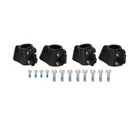 CUOFYUNL 4PCS Caja de Medicina Montaje de Accesorio Piezas Fijas de 20 mm para Drones de protección de Plantas de Agricultura RC