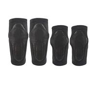 CUOFYUNL A Prueba de Golpes Niños Brazo Pierna Protector Brace Soporte Ciclismo Codo Rodilleras de Protección