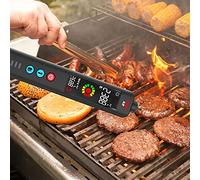 CUOFYUNL BSIDE X2 Multímetro digital inteligente Medición de temperatura infrarroja Pantalla LCD Detector de voltaje CA CC Pluma Linterna LED Medidor de voltaje multifunción