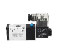 CUOFYUNL Electroválvula neumática NPT de 1/4 pulgadas 2 posiciones 3 vías IP65 válvula solenoide neumática DC12V