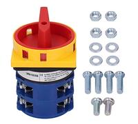 CUOFYUNL Interruptor de cambio universal Selector de 2 posiciones Interruptor de leva giratorio con candado 125A AC240V 440V