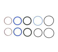 CUOFYUNL Kit de sello de cilindro de dirección de 10 piezas para accesorios de piezas de repuesto de carretilla elevadora Linde H18E16E20 350 335