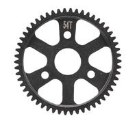 CUOFYUNL M0.8 32P Engranaje principal recto Alto efecto de transmisión RC Coche Engranaje principal recto de acero para SLASH 4x4 Camión de recorrido corto (54T)