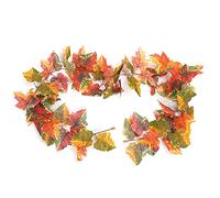 CUOFYUNL Maple Leaf Vine Waterproof Durable Repeated Use Collapsible Fall Leaf Garland for Home Decoration (Tipo 2)