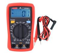 CUOFYUNL UT33D+multímetro portátil de plástico de pantalla grande amperímetro digital herramientas de electricista medidor DC/AC