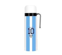 CUOPRU Botella de acero inoxidable de doble pared aislada al vacío para yerba mate, café, agua, té, 32 onzas, sin BPA, estilo Capitán de Argentina NO.10