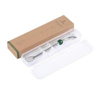 CUOPRU Juego de bombillas Yerba Mate: incluye pajitas de acero inoxidable mate con funda para pajita, filtro de cabeza extraíble, cuentas coloridas, cepillo de limpieza (verde)