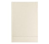 Cuore di lino - Toalla Ligera para Invitados de Puro Lino 100% Fabricada en Italia Ajour Blanco Crema (40 x 60 cm)