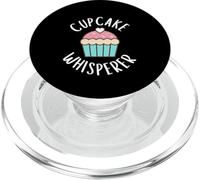 Cup Cake Whisperer Best Dessert Viral Cup Cake Recipe Bakery PopSockets PopGrip para MagSafe