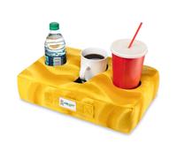 Cup Cozy Pillow Yellow As Seen on TV-The World's Best Cup Holder! Keep Your Drinks Close and Prevent Spills. Use it Anywhere-Couch, Floor, Bed, Man ca