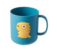 Cup for Toothbrush - Dinosaur Drinking Tool | 400ml Unbreakable Accessory, Training Aid, Children Milk Juice Gear, Home Kitchen Equipment, Daily Drinking Supply for Youth