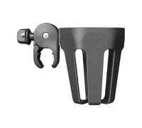 Cup Holder, 360 Degree Rotation, 3.74x4.33in Water Bottle Attachment, Secure Grip, Authentic Adjustable Design for Outdoor, Park, Camping, Shopping, Playground, Daily Commutes