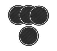 Cup Holder Coasters for Car Bling 4 Pack, Sparkle Diamond Car Accessories for Women Girls, 2.75 Inch Universal Vehicle Car Interior Accessories Automo