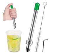 Cup Hole Puncher - Straw Puncher for Cups | Straw Punchers for Cups | Lemonade Cup Lid Hole Punncher Straws | Stainless Steel Kitchen Gadgets Beverage Preparation Cafe Drinks