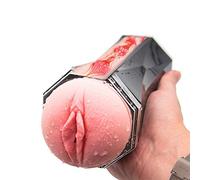 Cup Måštürbắteur Electrique Homme Automatique Vîbråņt şucěur 3D œuf Maštürbâteur Måșćụlîņ Rěãlîśte SîlîcôņE Bouche Tête Simulatioņ O-räle șěxtøý para Hommes