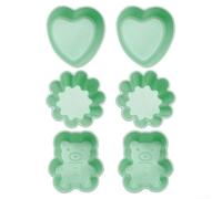 Cupcake crea impresionantes golosinas con nuestras y coloridas herramientas de silicona (verde)