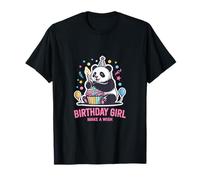 Cupcake de Panda con diseño de cumpleañera, pide un Deseo Camiseta