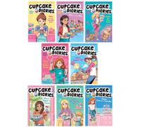 Cupcake Diaries: The Graphic Novel Series 8-Book Set - Katie and the Cupcake Cure, Mia in the Mix, Emma on Thin Icing, Alexis and the Perfect Recipe, ... All Stirred Up!, Alexis Cool as a Cupcake
