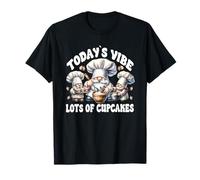 Cupcake GNOME Graphic For Women and Girls Who Loves Baking Camiseta