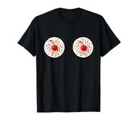 Cupcakes Sprinkles Cherry On Top Mujeres orgullosas vergonzosas Camiseta