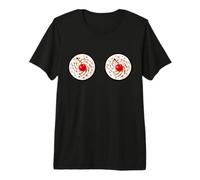 Cupcakes Sprinkles Cherry On Top Mujeres orgullosas vergonzosas Camiseta Premium