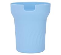 CUPE Bottom Protector Silicone Boot Anti Scratch Diseño de Cintura Alta Manga Protectora para 40oz Cup Eco Friendly Food Grade Material (Azul Claro)