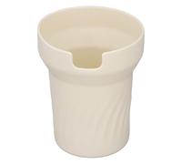 CUPE Bottom Protector Silicone Boot Anti Scratch Diseño de Cintura Alta para 40oz Cup Eco Friendly Material de Grado de Grado (Blanco)