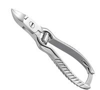 Alicates para pedicura, Profesional, Cortaúñas de Pies, Acero Inoxidable, Mango Ergonómico Antideslizante, Fácil Limpieza, Con Funda, 2 Años de Garantía (Alicate)