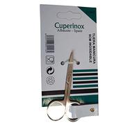 CUPERINOX | Tijeras de manicura para uñas | Tijera corta uñas con hojas curvas para las uñas de las manos | Fabricado en Acero Inoxidable 9 cm