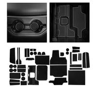 CupHolderHero Se Adapta a RAM 1500 Accessories 2019-2021 Interior Antideslizante Anti Polvo portavasos, Consola Central, Bolsillo de Puerta, Juego de 44 Piezas (Cabina de tripulación con Asientos de