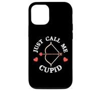 Cupido Bow & Arrow - Just Call Me Cupid Valentine Day Funny Carcasa para iPhone 12/12 Pro