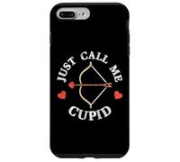 Cupido Bow & Arrow - Just Call Me Cupid Valentine Day Funny Carcasa para iPhone 7 Plus/8 Plus