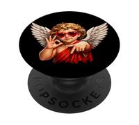 Cupido Dice 67 para niños, Mujeres, Hombres, niños, niñas, día de San Valentín PopSockets PopGrip Adhesivo