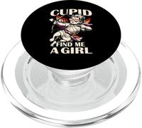 Cupido Find Me A Girl Humor Lesbianas Orgullo sáfico PopSockets PopGrip para MagSafe