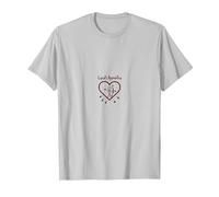 Cupidos Aprendiz Amor Flechas Corazón Regalo Romántico Camiseta, Hombre, Plata, M